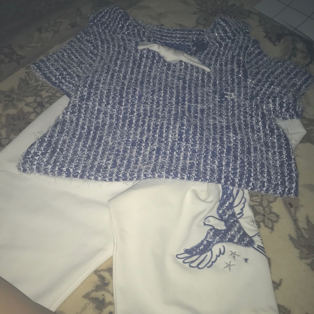 Two piece sailor set